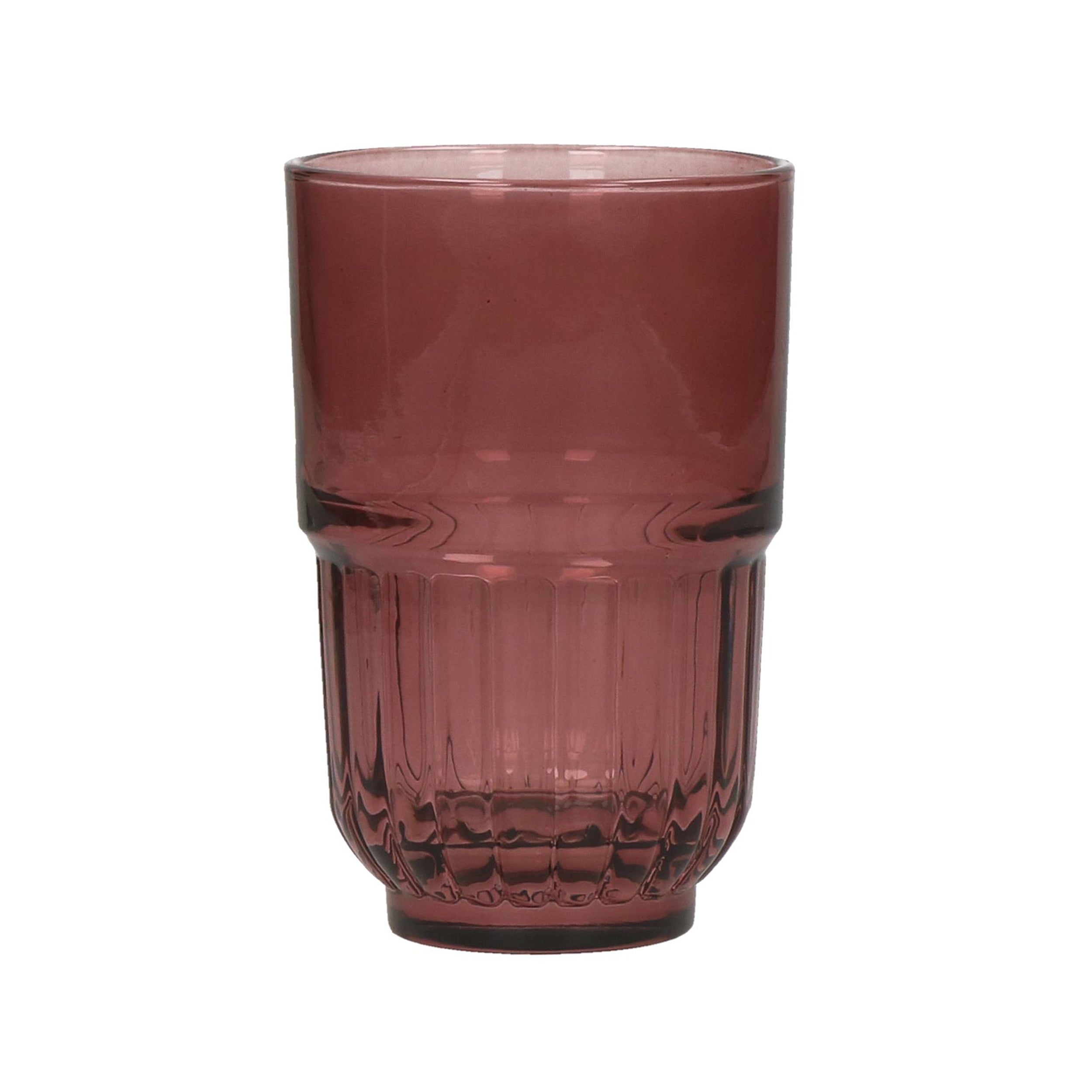 VIDRIO | Vaso Alto de Vidrio Peach